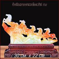 8 бегущих лошадей -  привлекает богатство, славу и достижения 8 бегущих лошадей -  привлекает богатство, славу и достижения