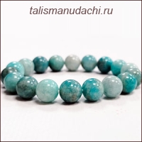 Браслет из Амазонита (10 мм.) Браслет из Амазонита (10 мм.)