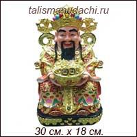 Бог богатства Туа Пех Конг на троне